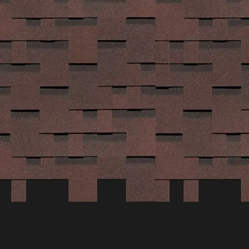 Гибкая черепица Docke PREMIUM Генуя Зрелый каштан