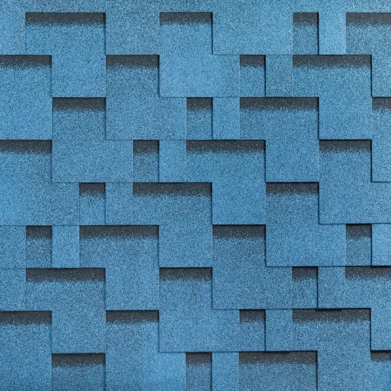 Гибкая черепица KATEPAL Rocky Голубая лагуна