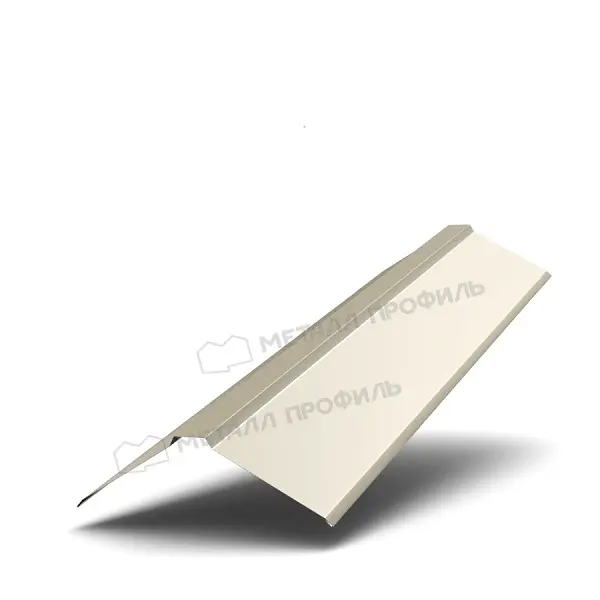 Планка конька плоского 120х120х2000 (ПЭ-01-1015-0.45)