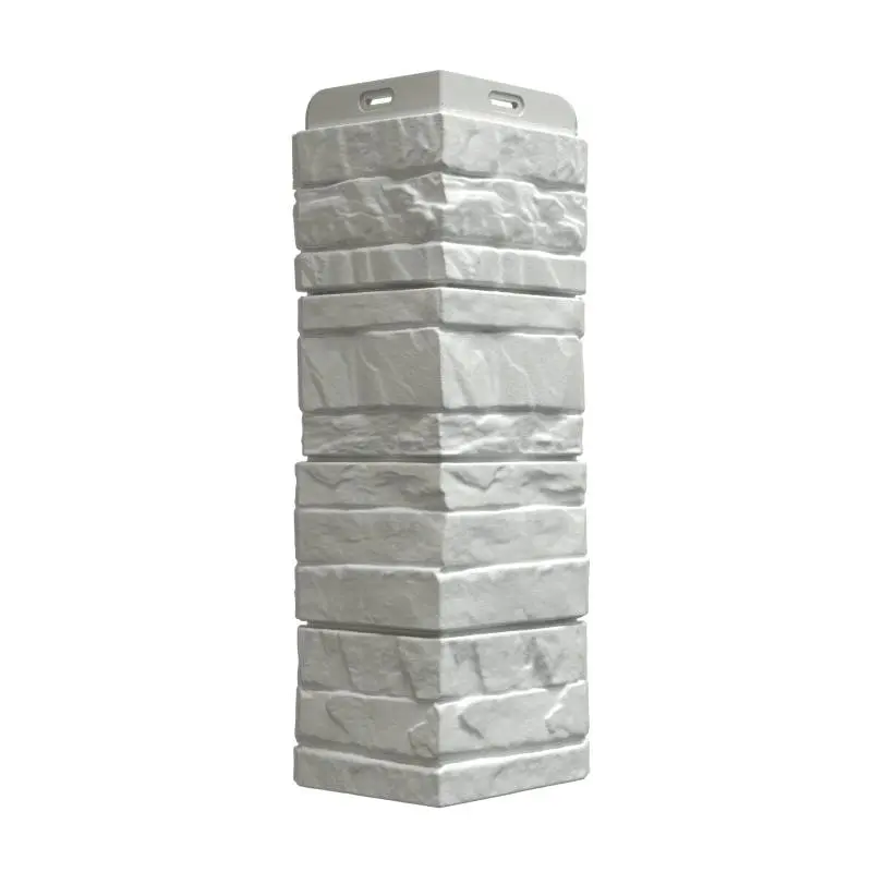 Угол наружный для фасадных панелей Docke Premium, Stein, Молочный