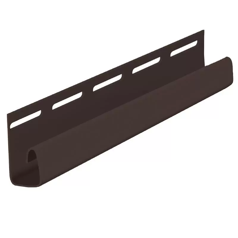 J-профиль FINEBER BrickHouse, коричневый