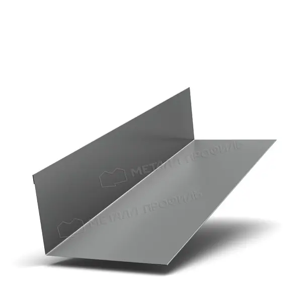 Планка примыкания верхняя 250х147х2000 NormanMP (ПЭ-01-9006-0.5) Планка примыкания верхняя 250х147х2000 NormanMP (ПЭ-01-9006-0.5)