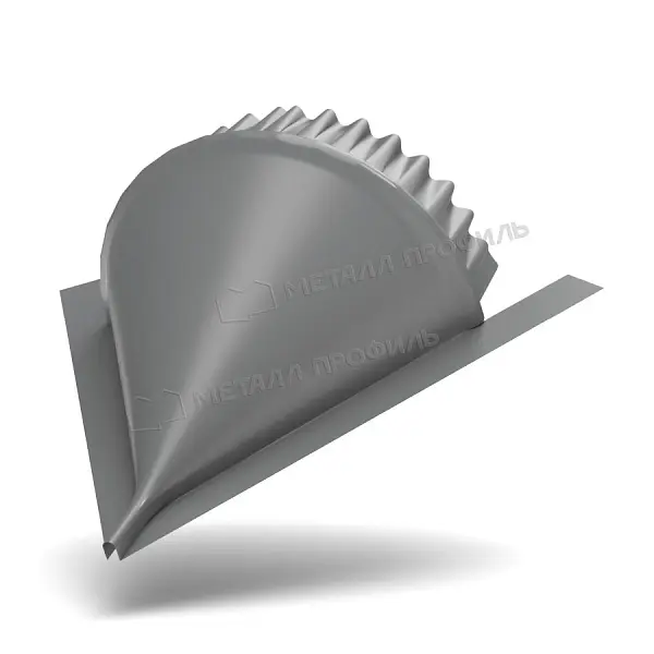 Заглушка конька круглого конусная (ПЭ-01-7004-0.5)