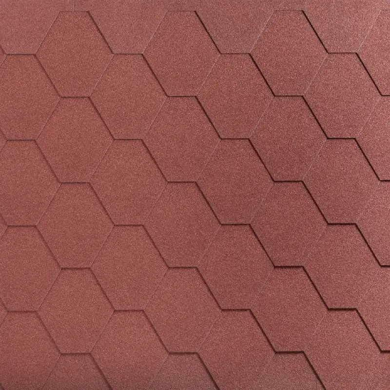 Гибкая черепица KATEPAL Classic KL Красный