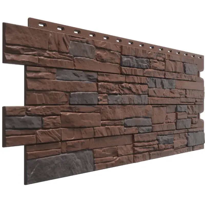 Фасадная панель Docke Premium Stein, Тёмный орех