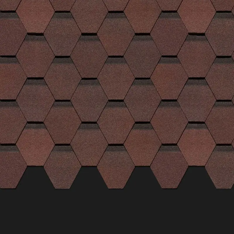 Гибкая черепица Docke PREMIUM Кёльн Зрелый каштан