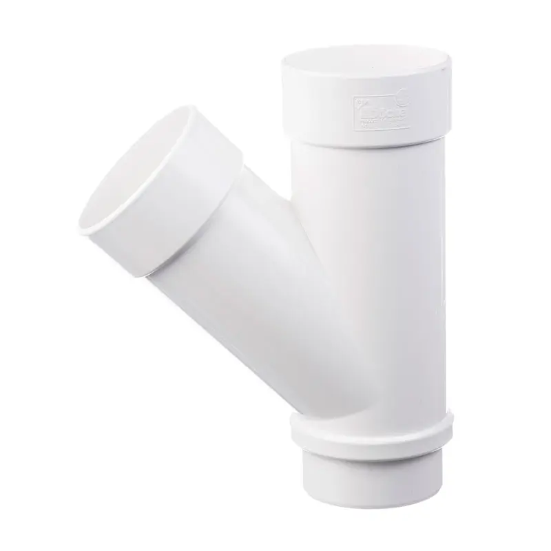 Тройник 45˚ Docke LUX, цвет пломбир Тройник 45˚ Docke LUX, цвет пломбир