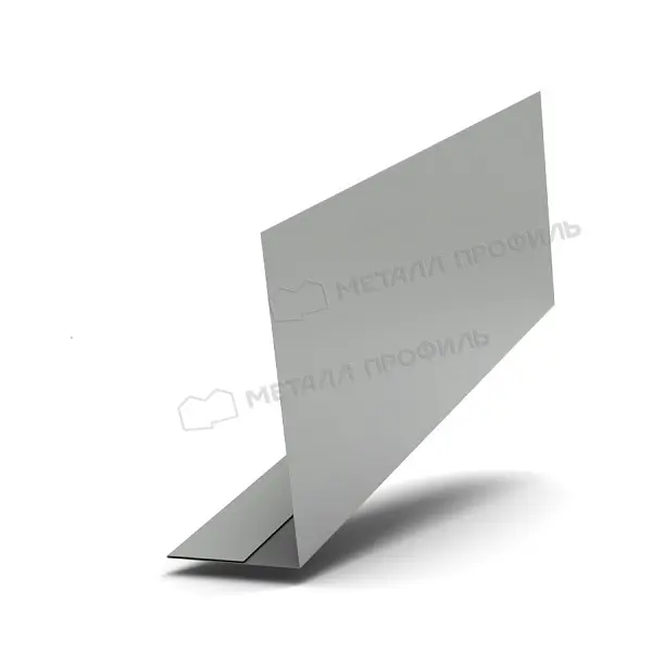 Планка карнизного свеса 250х50х3000 NormanMP (ПЭ-01-9003-0.5)