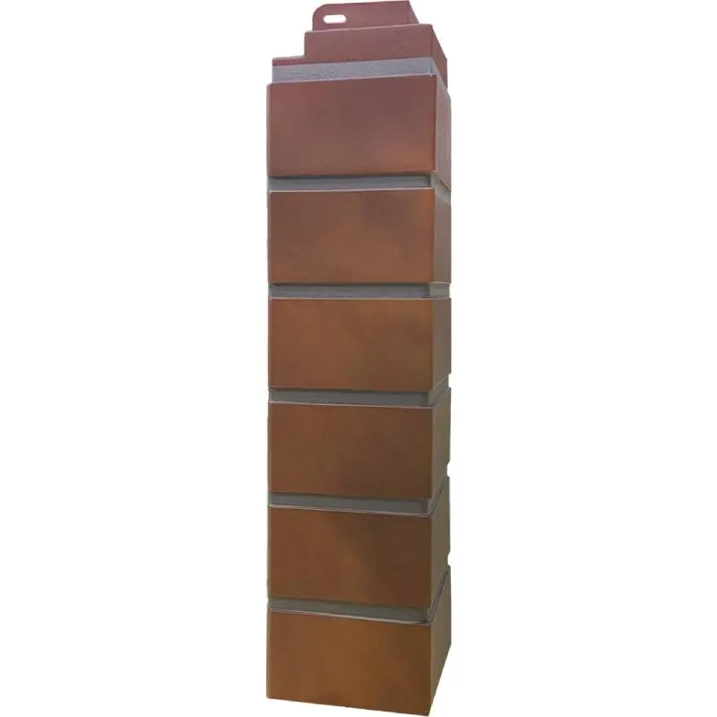 Наружный угол Кирпич Клинкерный 3D, чёрный