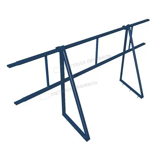 Ограждение кровельное ОК-h600х1860 мм (5010)