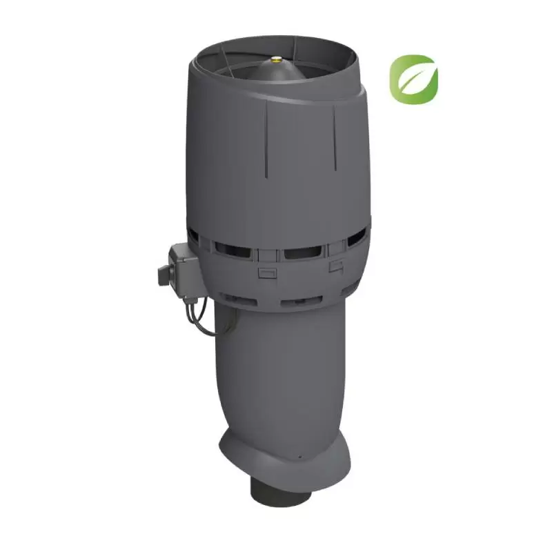 Вентилятор крышный Vilpe Flow Есo110P/700 серый