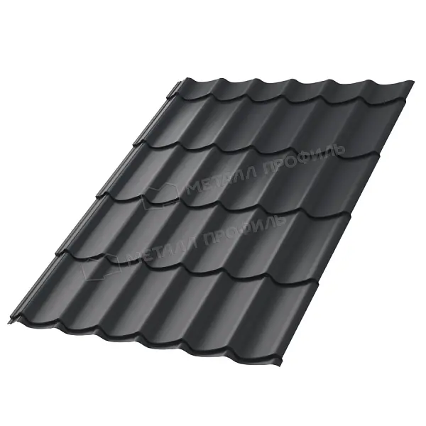 Металлочерепица МеталлПрофиль Ламонтерра X (PURMAN-20-7024-0.5)