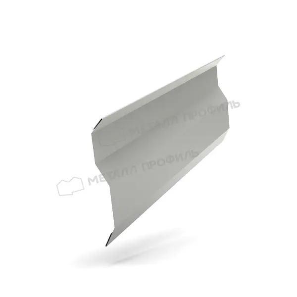 Планка примыкания в накладку 77х2000 NormanMP (ПЭ-01-9010-0.5) Планка примыкания в накладку 77х2000 NormanMP (ПЭ-01-9010-0.5)