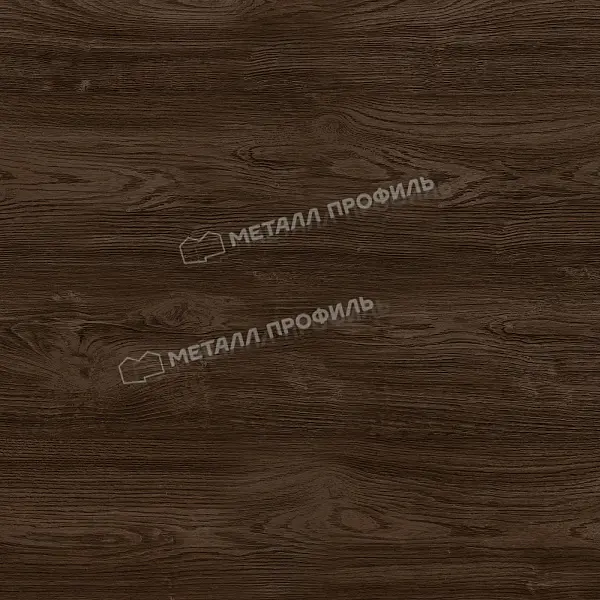 Заглушка конька круглого простая (ECOSTEEL_MA-01-МореныйДуб-0.5)