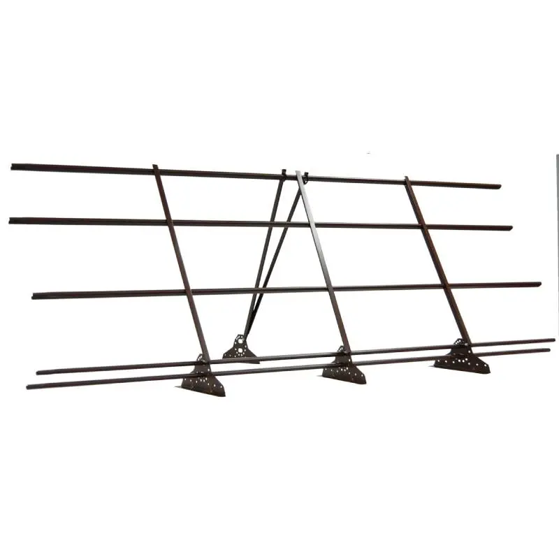 Ограждение кровельное со снегозадержателем Grand Line 1.2х3м RAL 8017 Ограждение кровельное со снегозадержателем Grand Line 1.2х3м RAL 8017