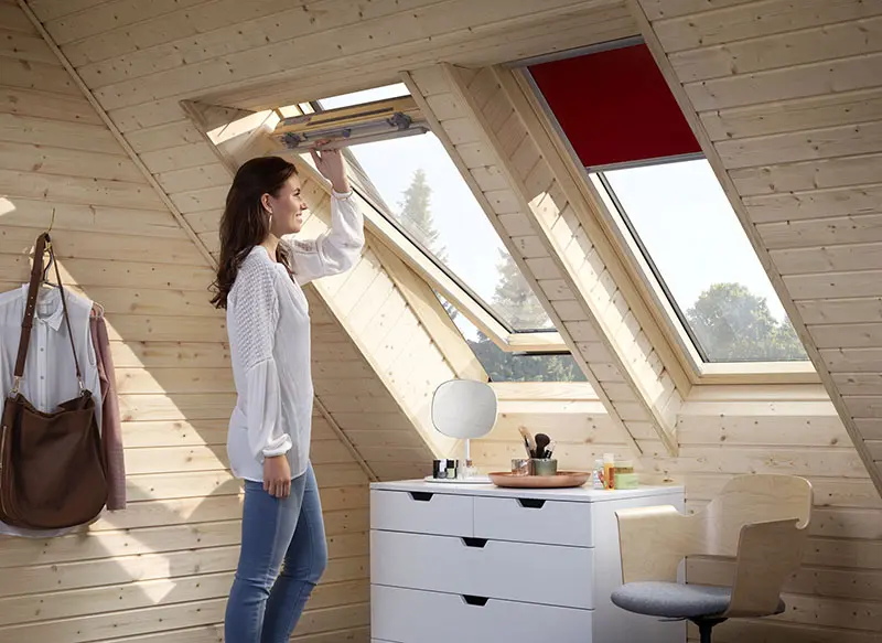 Velux WoodLine Стандарт GZR 3050 - ручка сверху