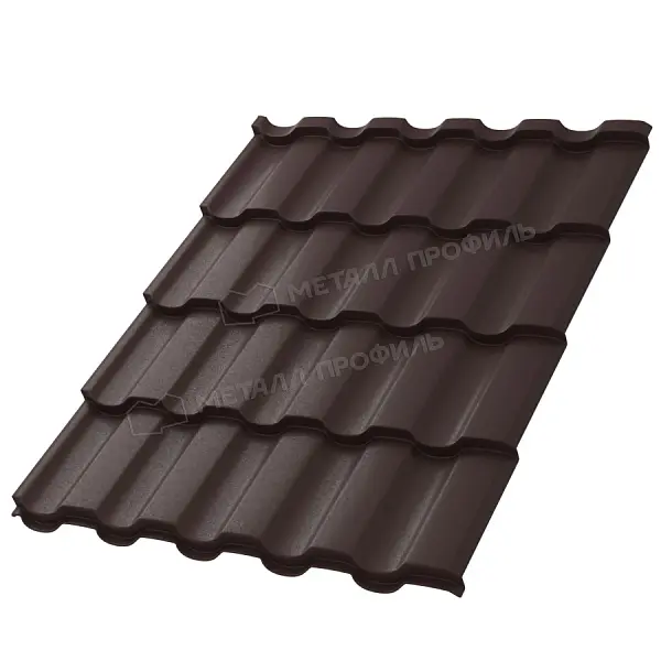 Металлочерепица МеталлПрофиль Монтекристо-S (VikingMP E-20-8019-0.5) Металлочерепица МеталлПрофиль Монтекристо-S (VikingMP E-20-8019-0.5)