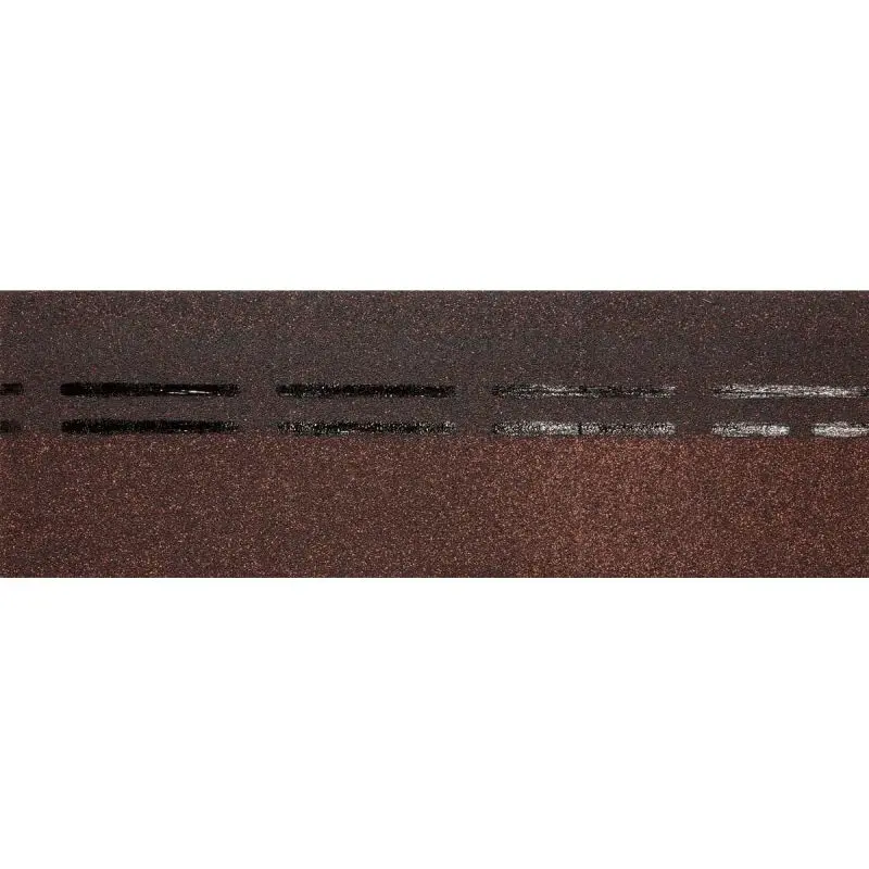 Коньково-карнизная черепица Docke STANDART Коричневый