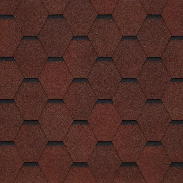 Гибкая черепица Тегола COMFORT GARDA Rosso 409