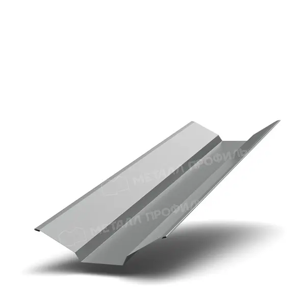 Планка ендовы верхняя 76х76х2000 NormanMP (ПЭ-01-9006-0.5) Планка ендовы верхняя 76х76х2000 NormanMP (ПЭ-01-9006-0.5)