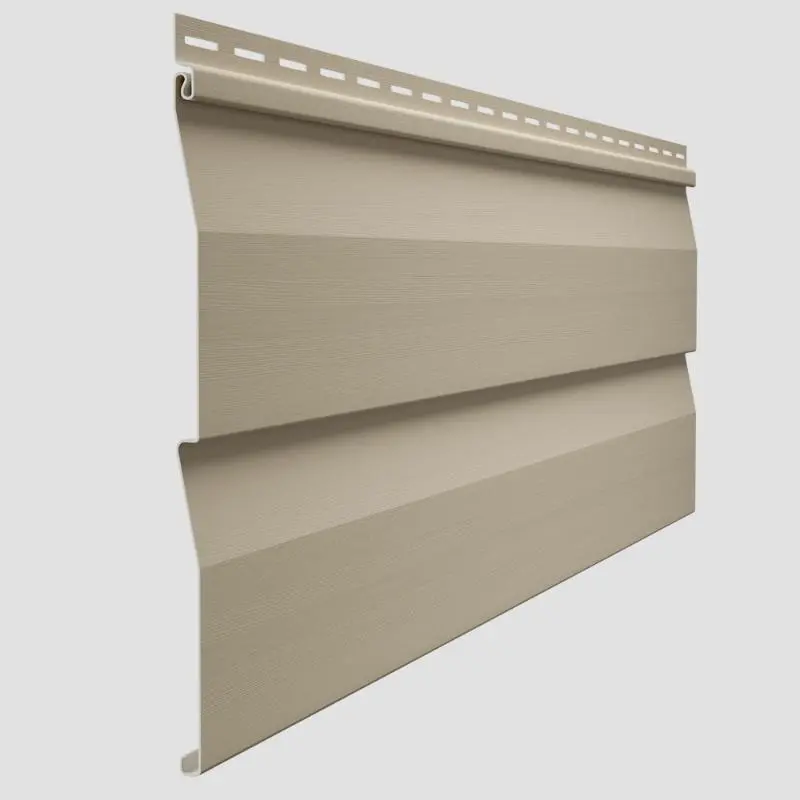 Сайдинг STANDARD D4.5D «Корабельный брус» цвет крем-брюле