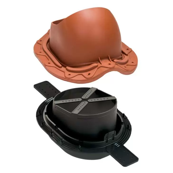 Элемент проходной Vilpe Muotokate 2K кирпичный