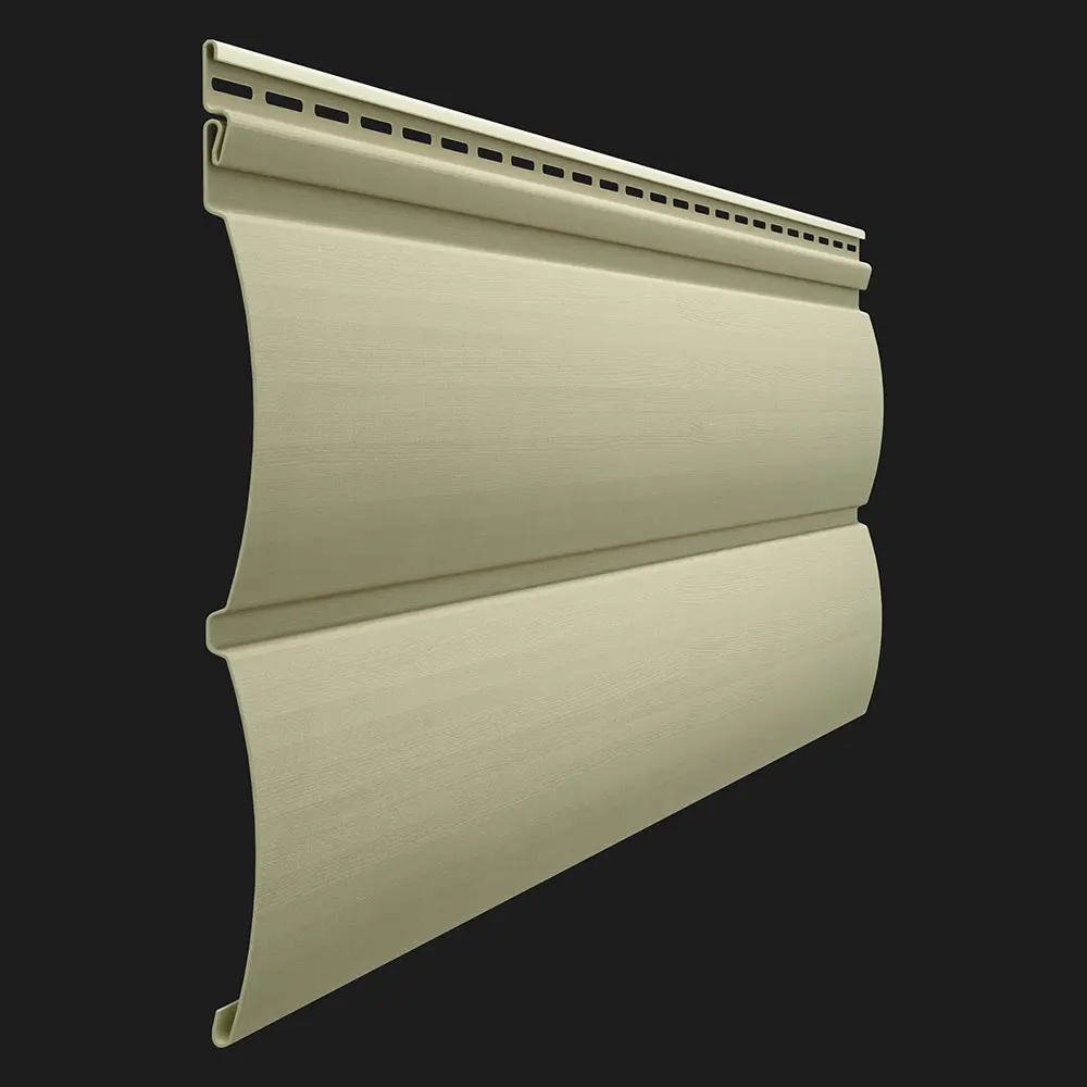 Виниловый сайдинг Docke PREMIUM D4.7T PASTEL «БлокХаус» цвет фисташки