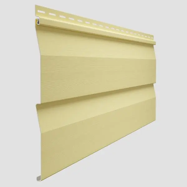 Сайдинг STANDARD D4.5D «Корабельный брус» цвет лимон