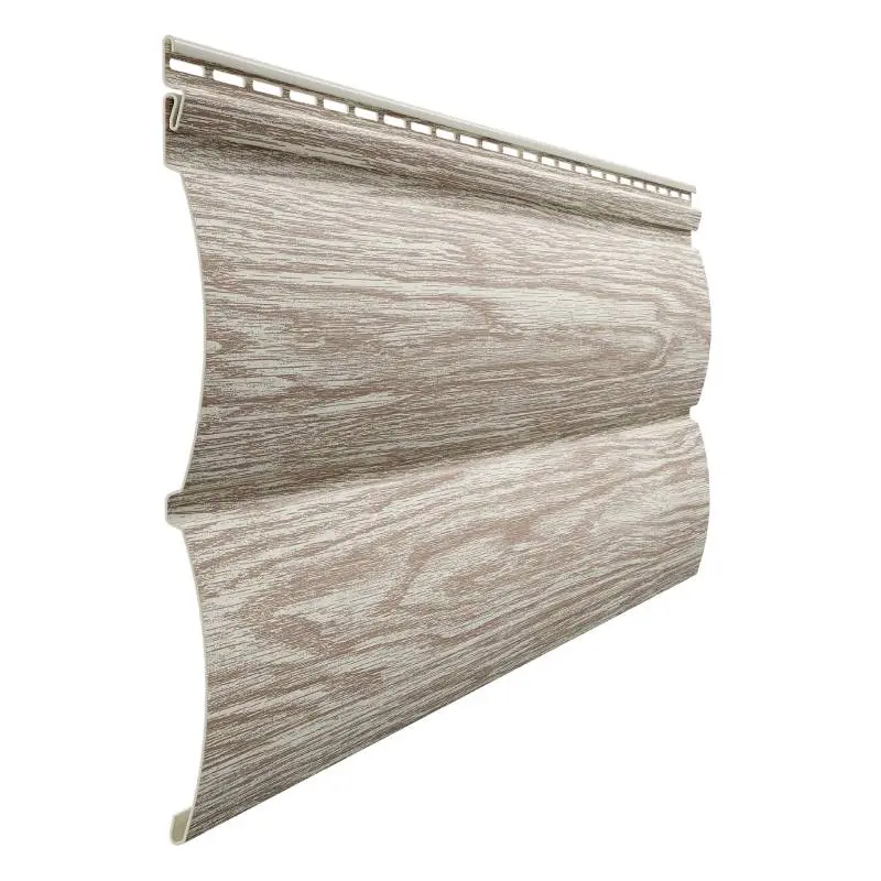 Сайдинг Docke LUX под дерево, Монреаль Блок-Хаус D4.7T, орех