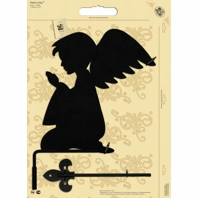 Указатель ветра малый серии "Подарочный" УВМ387 - Ангелок Указатель ветра малый серии "Подарочный" УВМ387 - Ангелок