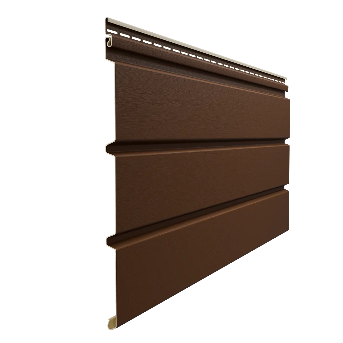 Софит PREMIUM T4 сплошной цвет Каштан