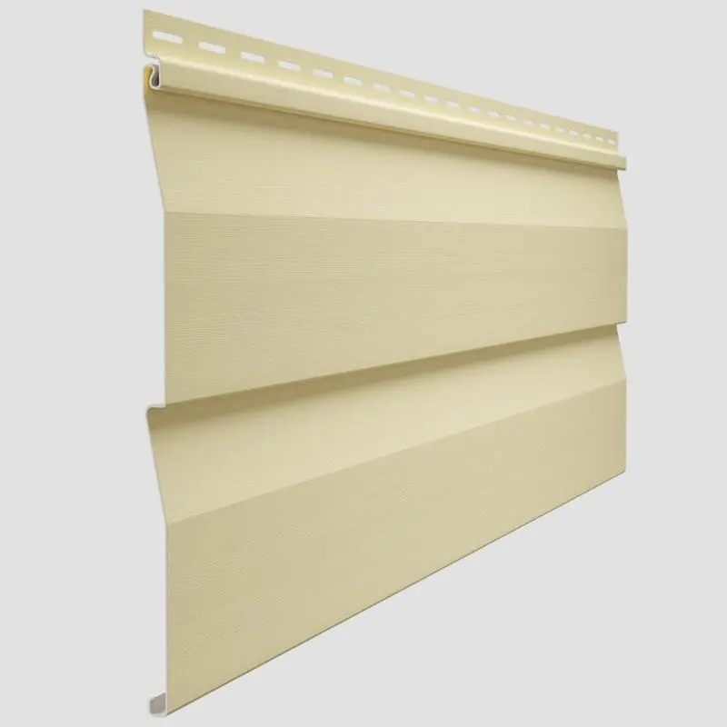 Сайдинг STANDARD D4.5D «Корабельный брус» цвет банан