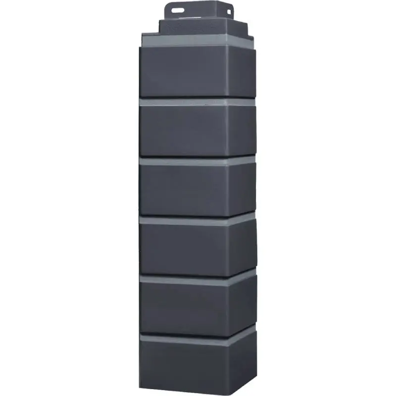 Наружный угол Кирпич KLINKER, графит