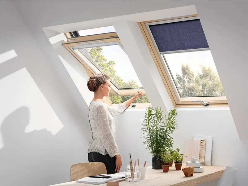 Velux WoodLine Дизайн GLL 1061В - ручка снизу