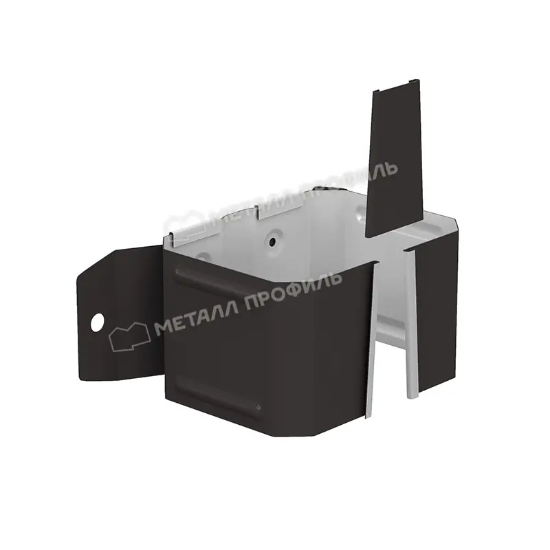 Держатель трубы 76х102 (на дерево) МП Бюджет