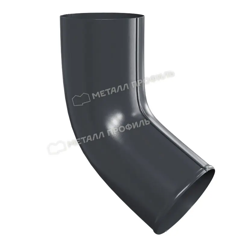 Колено сливное D90х60 градусов GS lite