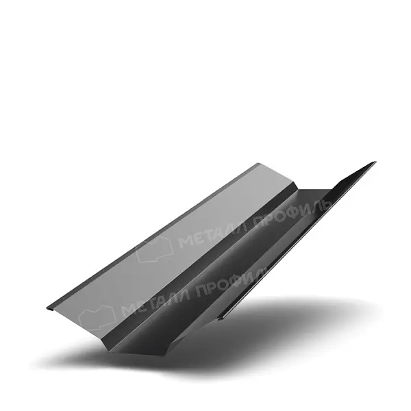 Планка ендовы верхняя 76х76х2000 (PURMAN-20-9005-0.5)