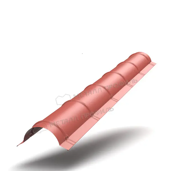 Планка конька круглого R110х2000 (ПЭ-01-3009-0.45)