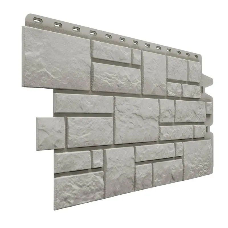 Фасадная панель Docke Premium Burg, Серебристый