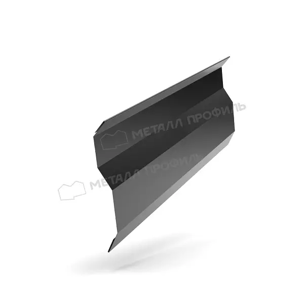 Планка примыкания в накладку 77х2000 (PURMAN-20-9005-0.5) Планка примыкания в накладку 77х2000 (PURMAN-20-9005-0.5)