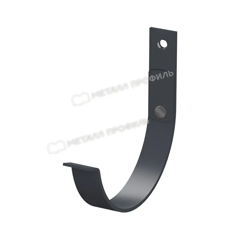 Держатель желоба карнизный D125х132 (3 мм, усил) GS lite