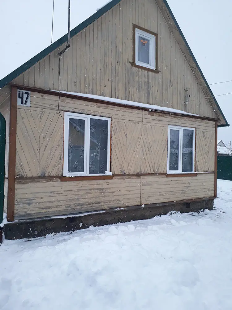 Металлический блокхаус Woodstock золотой дуб, Fineber софит