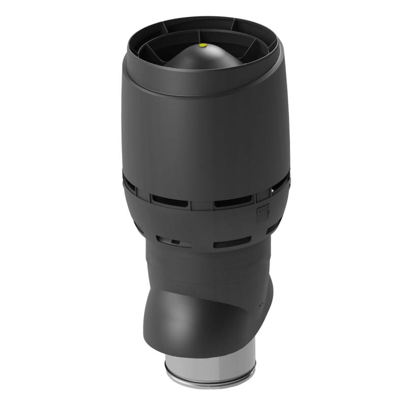 Выход вентиляционный Vilpe Flow XL 250/ИЗ/700 черный
