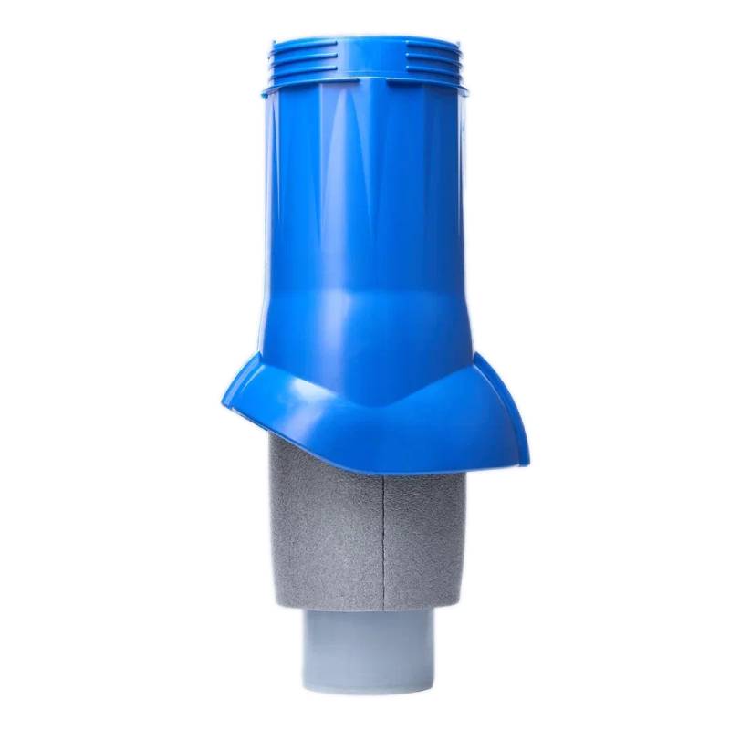 Выход вентиляционный канализации Gervent изолированный 110/160мм синий