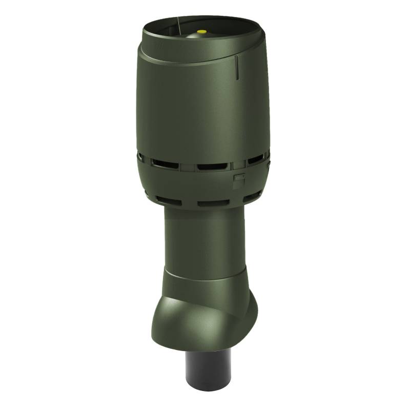 Выход канализации вентиляционный Vilpe Flow 110/160/350 ИЗ зеленый