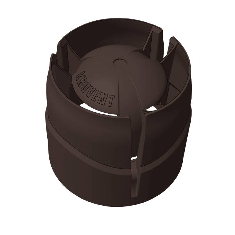 Колпак Krovent Hupcap 110 new коричневый