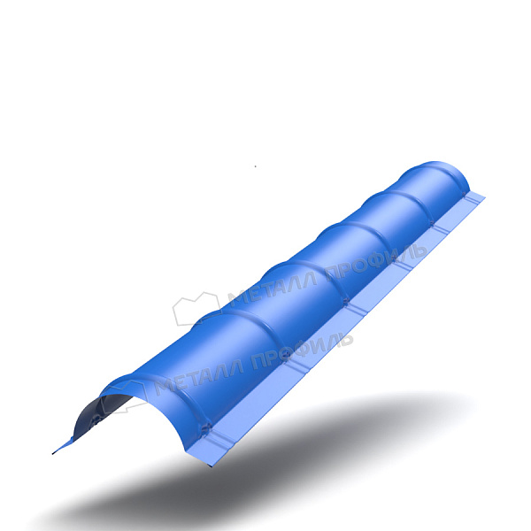 Планка конька круглого R110х2000 (ПЭ-01-5005-0.5) Планка конька круглого R110х2000 (ПЭ-01-5005-0.5)