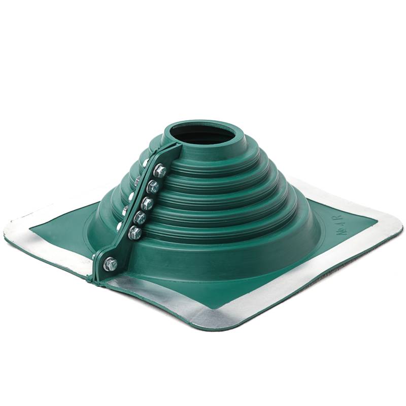 Проходной элемент MF прямой №4R (75-160мм) +185 EPDM зеленый