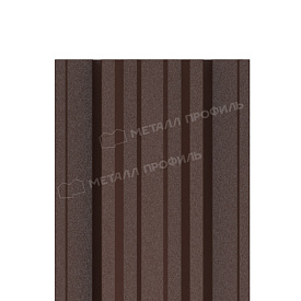 Штакетник металлический МП TRAPEZE-T 16,5х118 (VikingMP-01-8017-0.45)