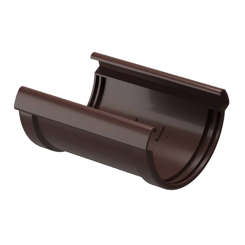 Соединитель желобов Docke LUX, цвет шоколад Соединитель желобов Docke LUX, цвет шоколад